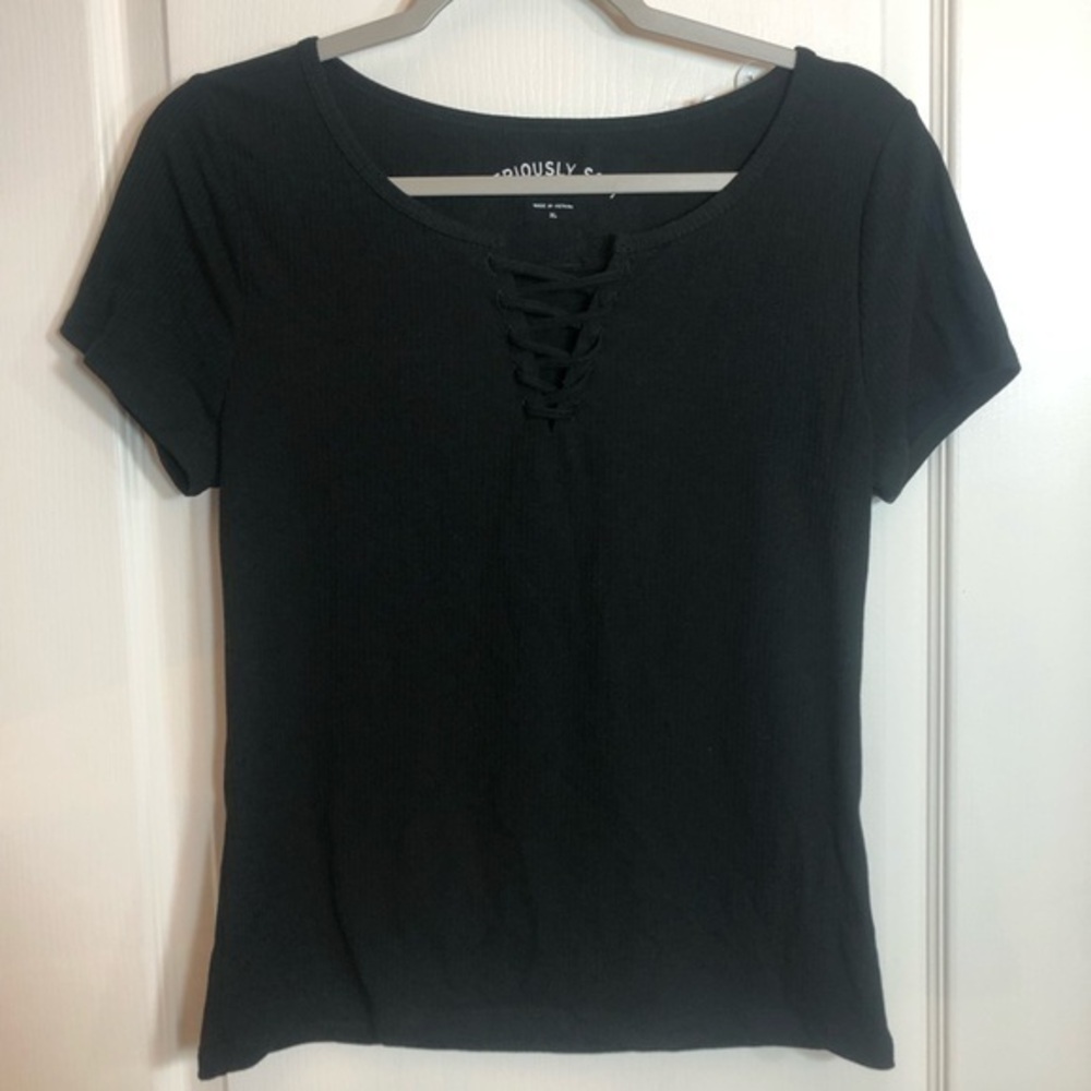 Aero Seriously Soft Ribbed Top